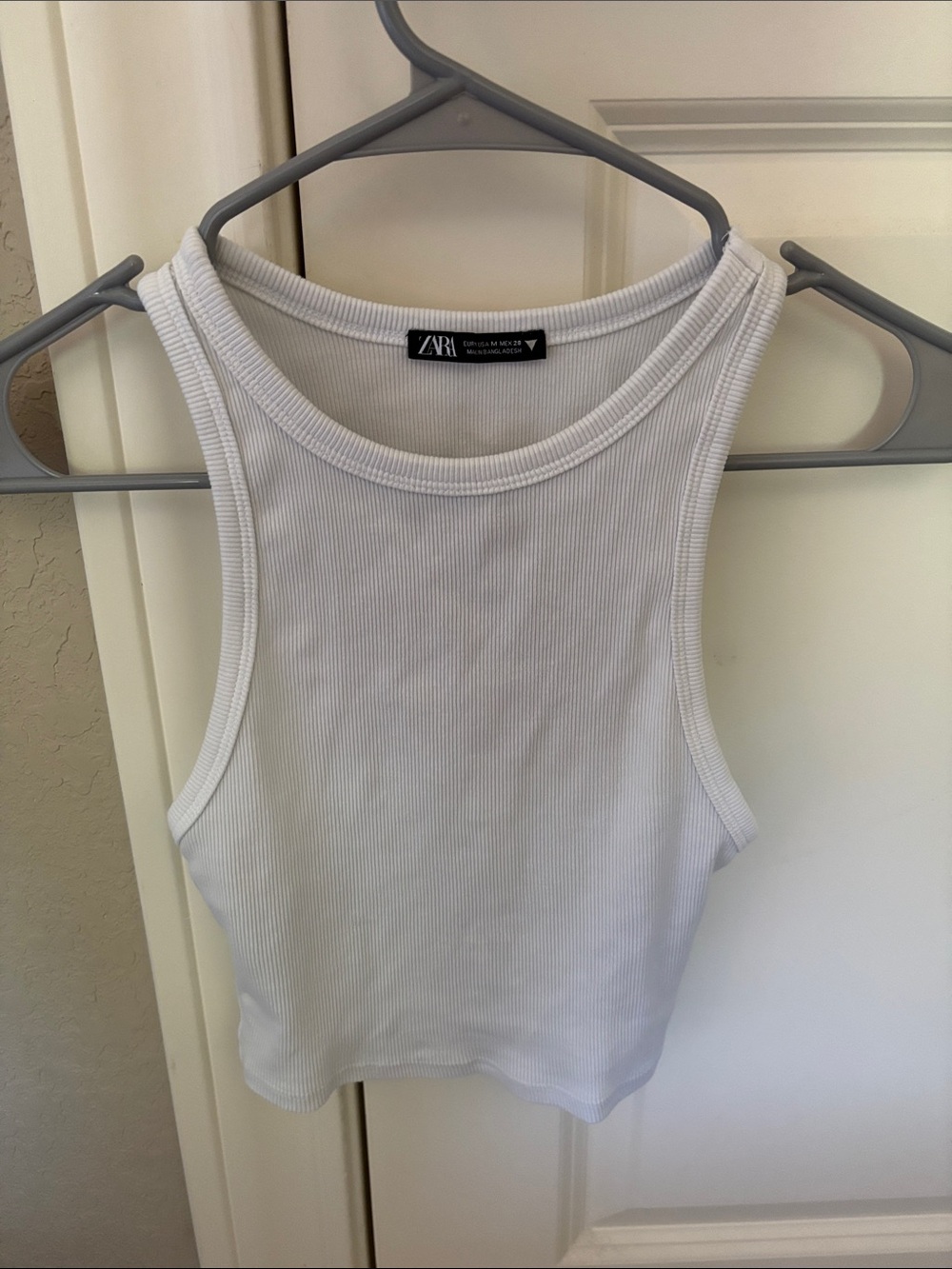 ZARA White Tank